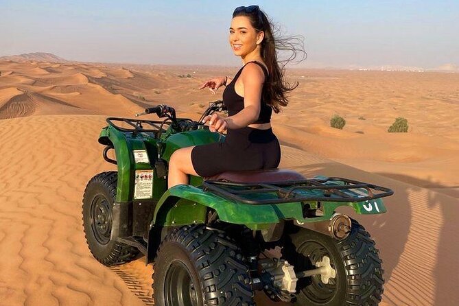 Dubai Dunes Safari With Quad Bike, Camel Ride, BBQ Dinner & Live Shows - Pickup from Dubai or Sharjah