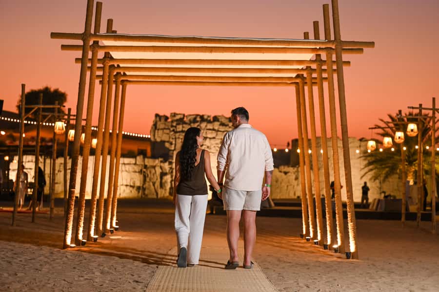 Dubai Fort Lisaili Desert: Quad, Buggy Ride & Free Souvenir - Arriving at the Fort Lisaili desert camp