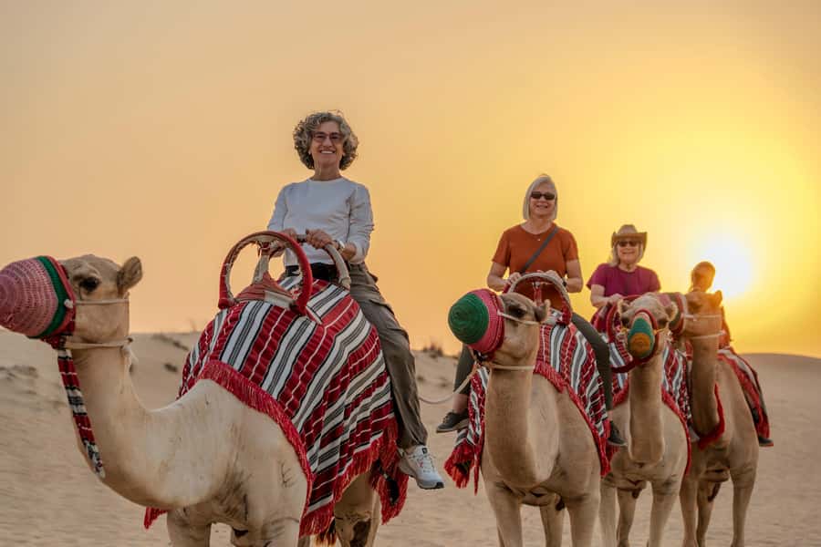 Dubai: Half-Day Desert Safari, Camel Ride, ATV & Dune Buggy - Reaching the red dunes at Lahbab