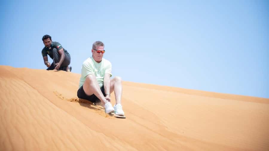 Dubai: Private Dune Buggy, Camel Ride, and Sand Boarding! - One hour behind the wheel