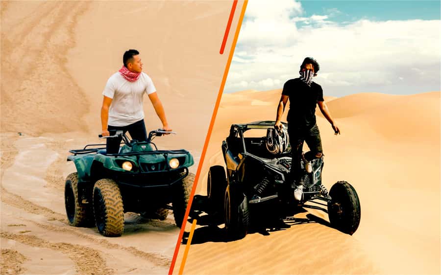 Dubai: Quad Bike or Dune Buggy Adventure & Optional Transfer - The safety briefing comes first
