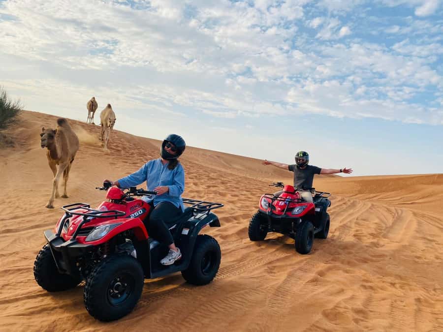 Dubai: Quad Bike Safari, Camels & Al Khayma Camp BBQ Dinner - Is $65 good value?
