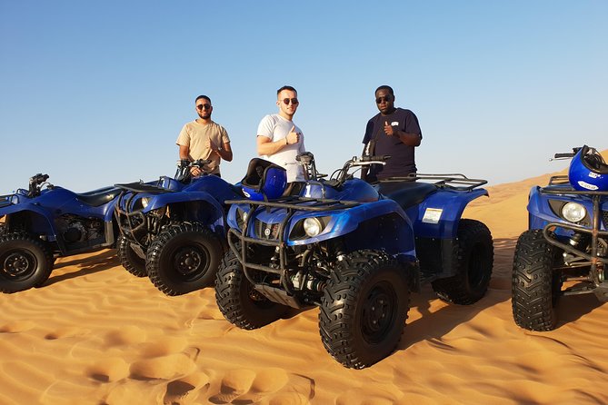 Dubai: Quad Bike Safari, Camels, & Camp with BBQ Dinner - The camel ride is brief by design