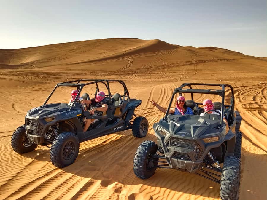 Dubai: Red Dune Desert, Dune Buggy Ride & BBQ Buffet Dinner - How much value do you get for $153?