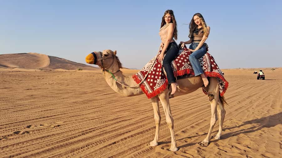 Dubai: Red Dunes Evening Quad Bike, Dune Blast with BBQ - Key points at a glance