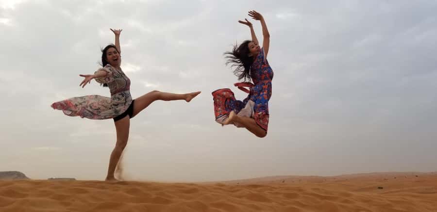 Dubai: Red Dunes Evening Quad Bike, Dune Blast with BBQ - Sunset, sandboarding, and the photo stop