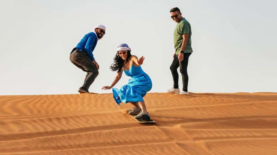 Dubai: Sandboarding, Camel Ride and Red Dune Bashing - Timing, heat, and what to pack
