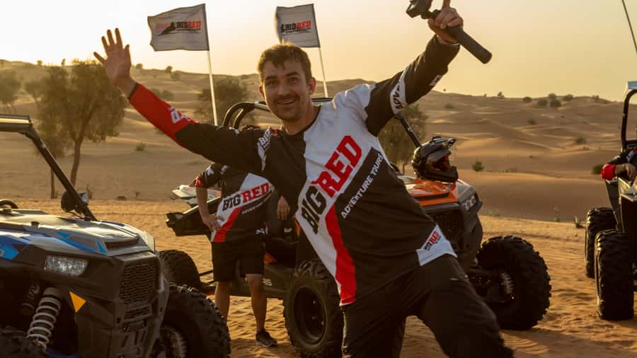 Dubai: Self-Drive 4WD Dune Buggy Guided Desert Adventure - The guide makes the difference