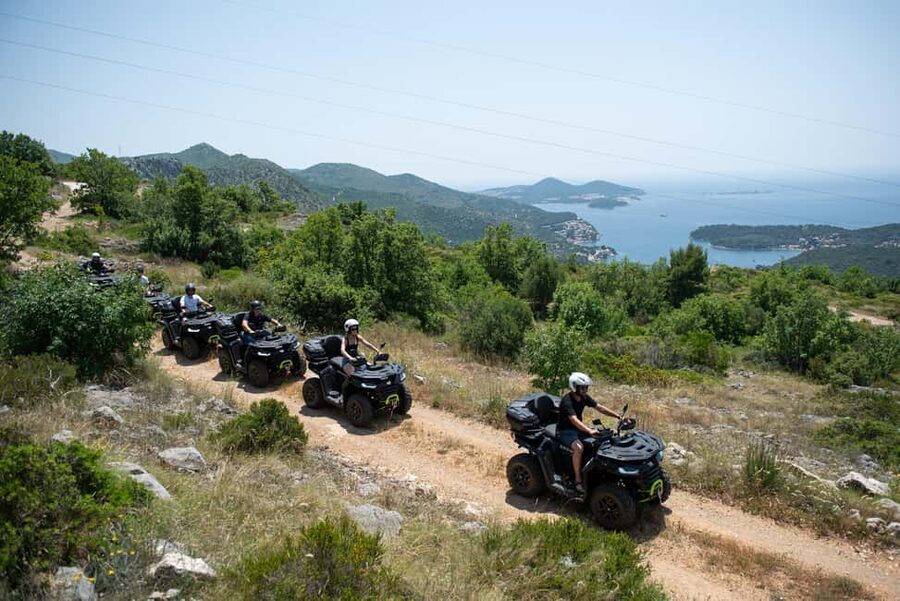 Dubrovnik: 2 Hour Countryside ATV/Quad Safari with pickup - The hidden valley finish and return to Dubrovnik