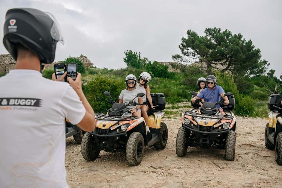 Dubrovnik: 3-hour ATV Safari Tour with Hotel Transfers - Strinčjera, an old fortress with a wider coastal view