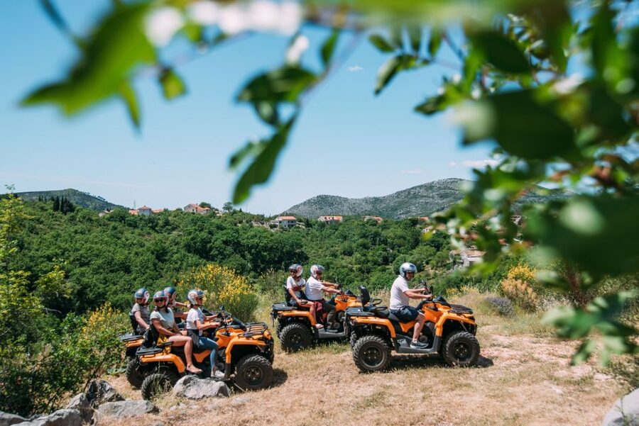 Dubrovnik: Countryside Guided ATV Adventure with Brunch - Zatonska Vala: the first wide view