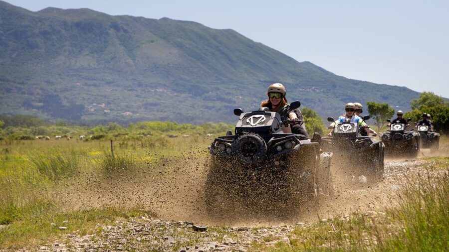 Dubrovnik: Kojan Koral ATV Quad Safari with transport - Who will enjoy this most?