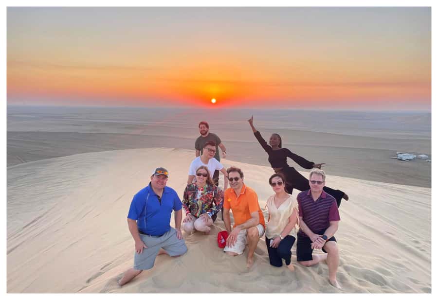 Dune Bashing, Sandboarding, Camel Ride & Optional ATV Ride - The return drive and what four hours really feels like