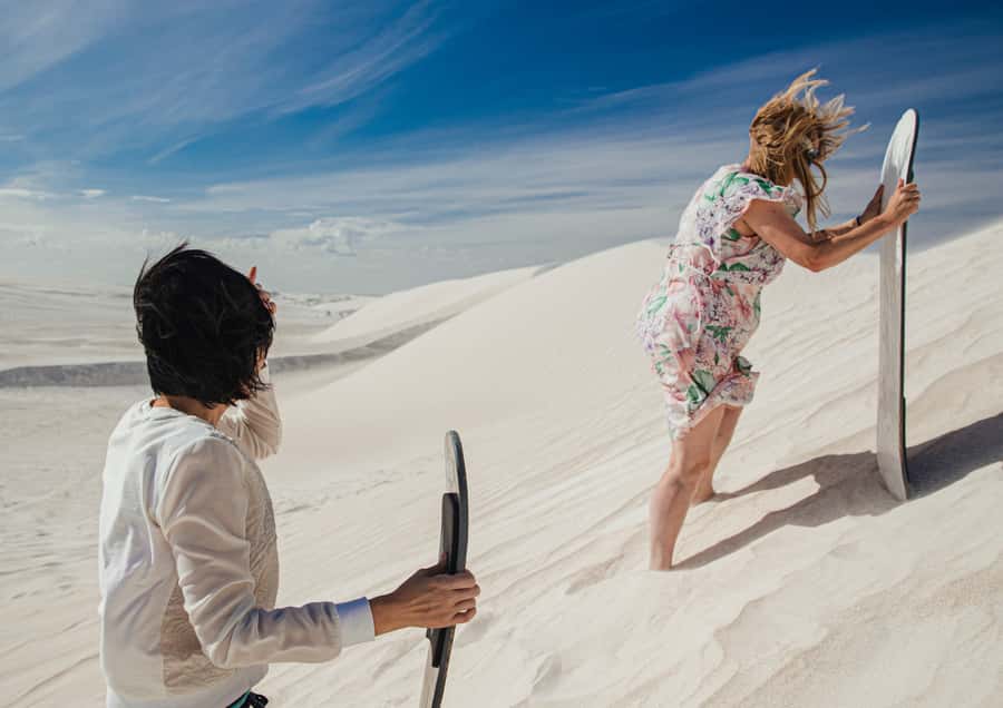 Dune Bashing, Sandboarding, Camel Ride & Optional ATV Ride - Who will enjoy this safari most