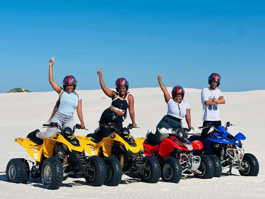 Dune Riders: Quad Bike Atlantis + Epic Photos! - Riding across the pale Atlantis Dunes