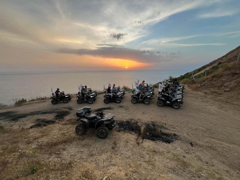 Durres: ATV Golden Hour - From Smart Store to the Kallmi hills