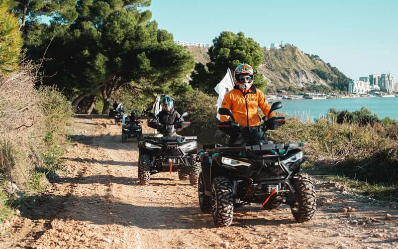 Durres: Kallmi Guided ATV Quad Bike Tour with Helmet - The Guides Make a Big Difference