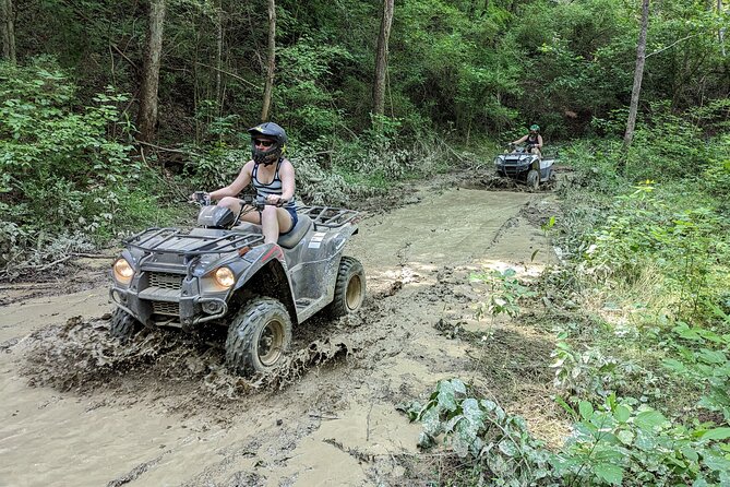 East Tennessee Off Road ATV Guided Experience - Riding into the East Tennessee backcountry
