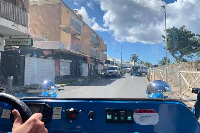 Electric Adventures Buggy Rental - Marigot Market and the French side