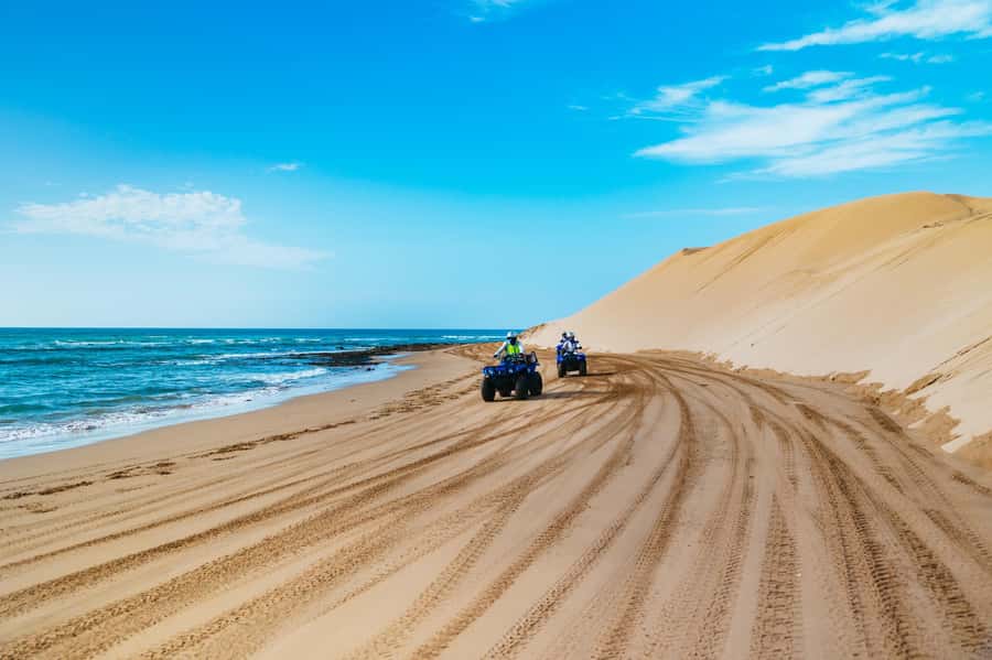 Essaouira Sand Dunes: Half Day Quad Bike Tour - The 20-minute briefing and practice session