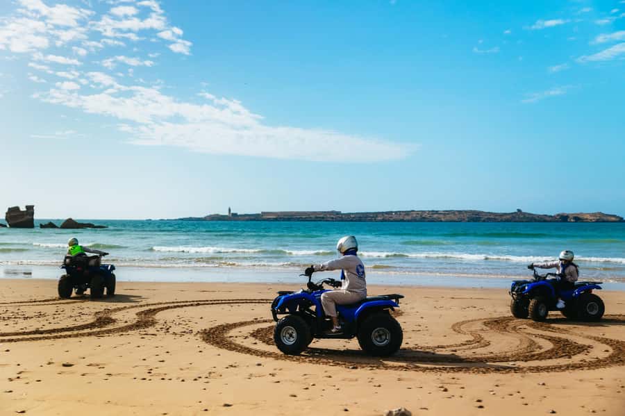 Essaouira Sand Dunes: Half Day Quad Bike Tour - Diabat’s wild beach and the move into the dunes