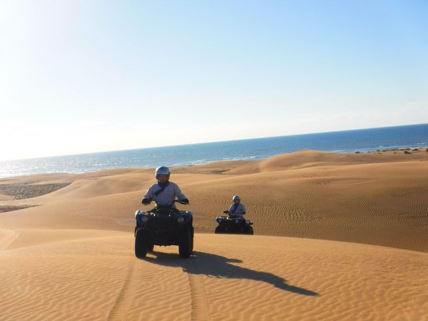 Essaouira Sand Dunes: Half Day Quad Bike Tour - What the ride feels like for a first-timer