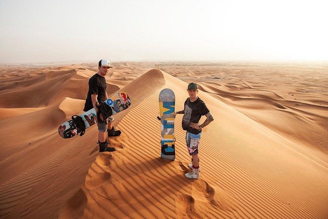 Evening Desert Adventure: Quad Biking, Sandboarding & Camel Ride - Quad biking across the Lahbab dunes