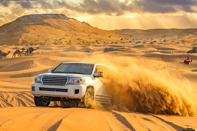 Evening Desert Adventure: Quad Biking, Sandboarding & Camel Ride - The 35 to 40-minute dune-bashing run