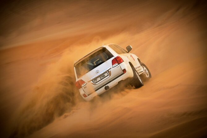 Evening Quad Bike, Desert Safari in Dubai , BBQ Dinner and Shows - From Dubai streets to Lahbab’s red dunes