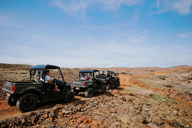 Exclusive Aruba UTV Tours - Pickup, driving practice, and the first rough tracks