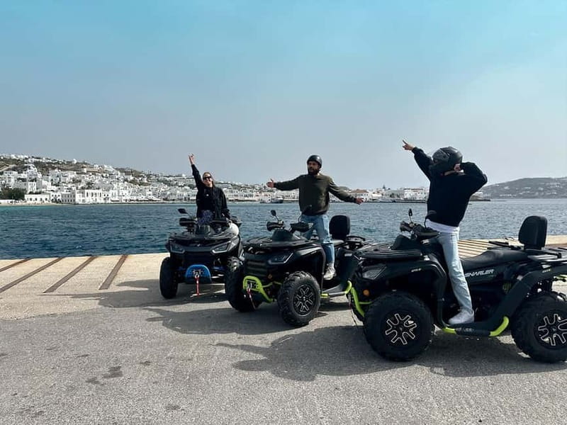 Explore Mykonos Island with a 650cc ATV / QUAD Tour - Key points at a glance