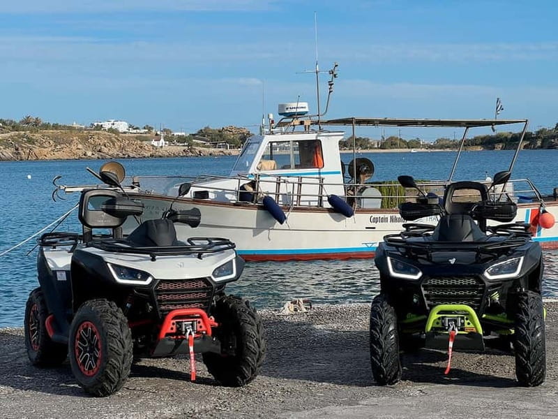 Explore Mykonos Island with a 650cc ATV / QUAD Tour - Why an ATV makes sense on Mykonos