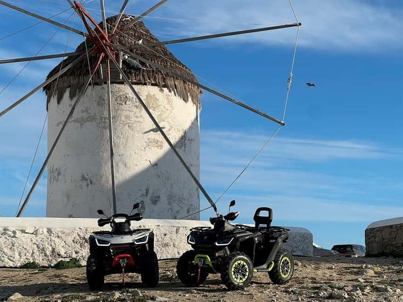Explore Mykonos Island with a 650cc ATV / QUAD Tour - Starting from the Old Port