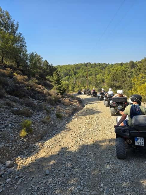 Faliraki: Quad Safari Tour - Roads first, then dusty mountain tracks