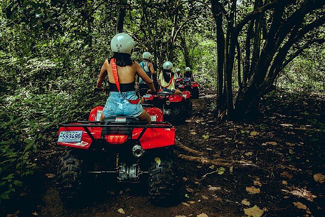 Family ATV Cenote Five Zip Lines Photos Taco Lunch Tequila Taste - Group size, guides, and the feel of the day