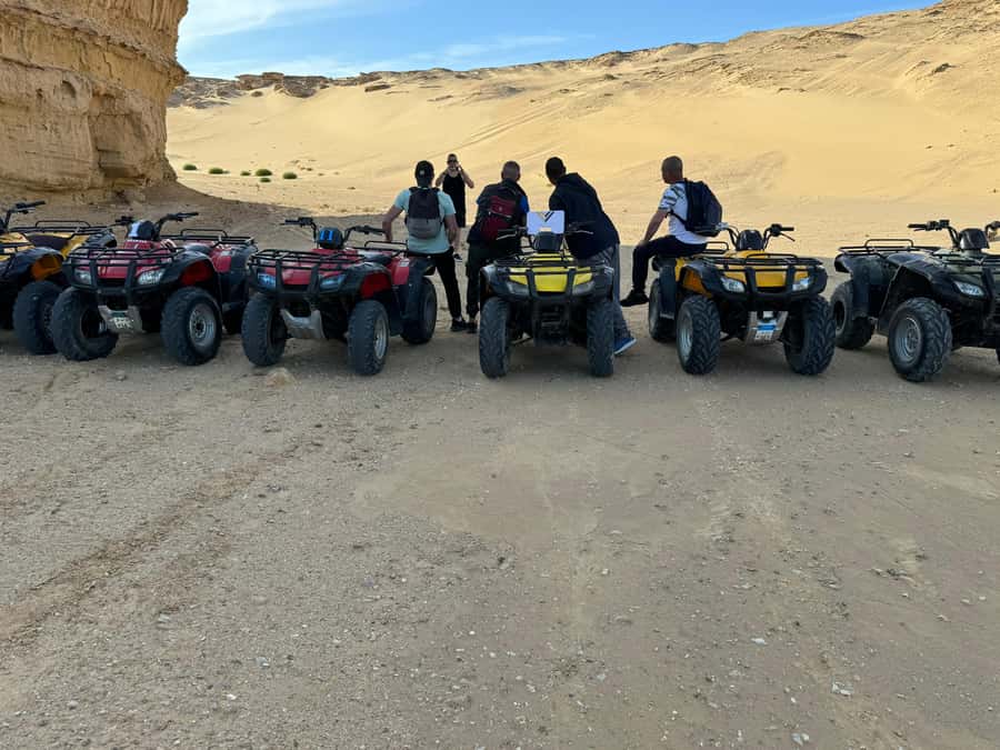 Fayoum: Qarun Sahara Safari With( ATV ) Quad bike From Cairo - Lunch and the slow return to the lake