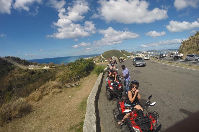 For hotel guests: Guided ATV Tour Dutch/French St. Maarten - Highlights & Beach - The final beach stop and what to pack