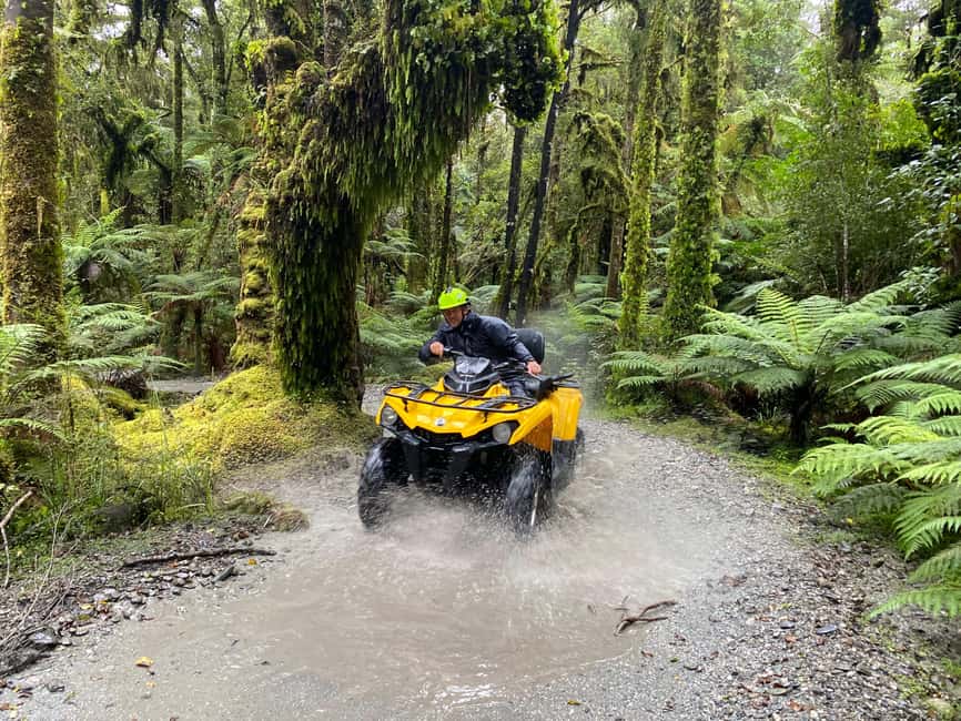 Franz Josef Town: Scenic Glacier Quad Bike Tour with Gear - Learning the 450cc Can-Am Outlander