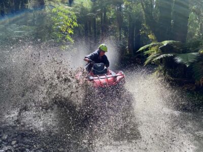 Franz Josef Town: Scenic Glacier Quad Bike Tour with Gear