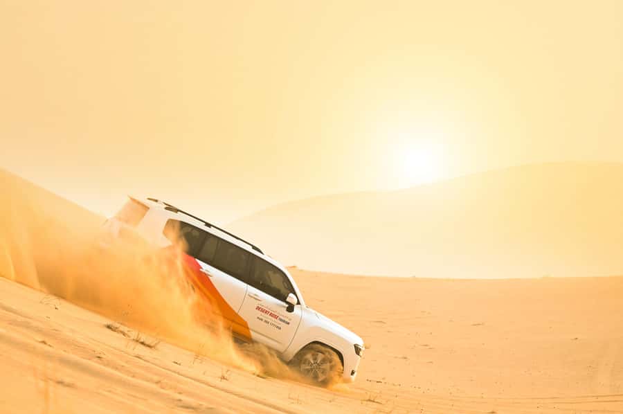 From Abu Dhabi: Dune Bashing Desert Safari - From Abu Dhabi streets to open desert