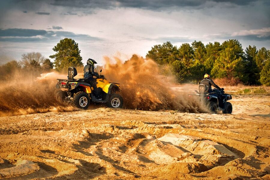 From Agadir or Taghazout: Quad Biking Safari Desert Trip - Riding from Agadir into the Berber countryside