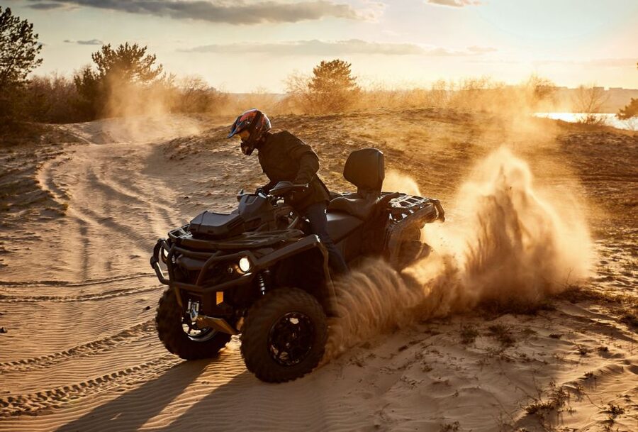 From Agadir or Taghazout: Quad Biking Safari Desert Trip - The tea stop adds local character