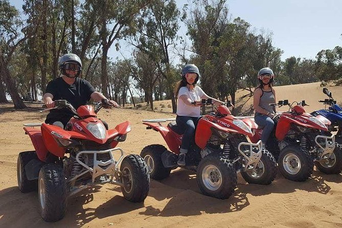 From Agadir: Quad Biking & Sand boarding halfday Experience - Riding through forest tracks and sandy dunes