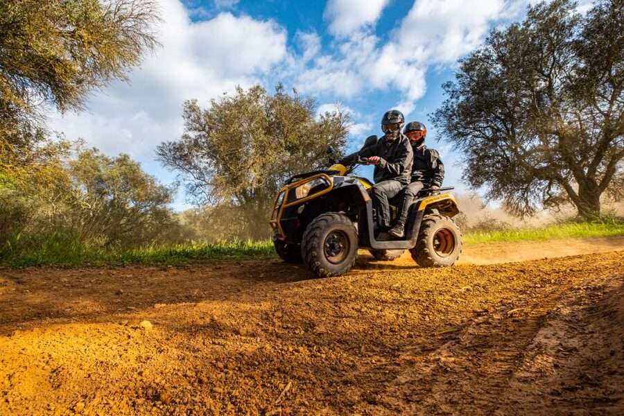 From Albufeira: Half-Day Off-Road Quad Tour - Quinta do Goji and the working windmill