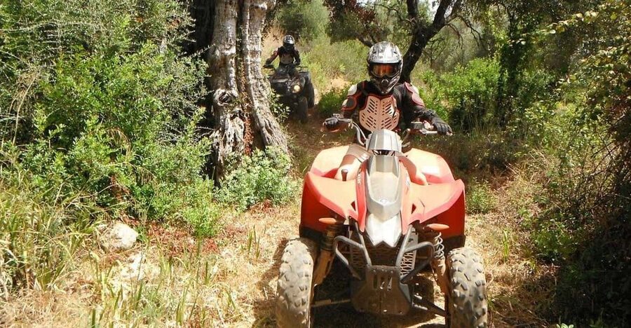 From Albufeira: Paderne Adventure Quad Ride - Riding automatic quads through Paderne