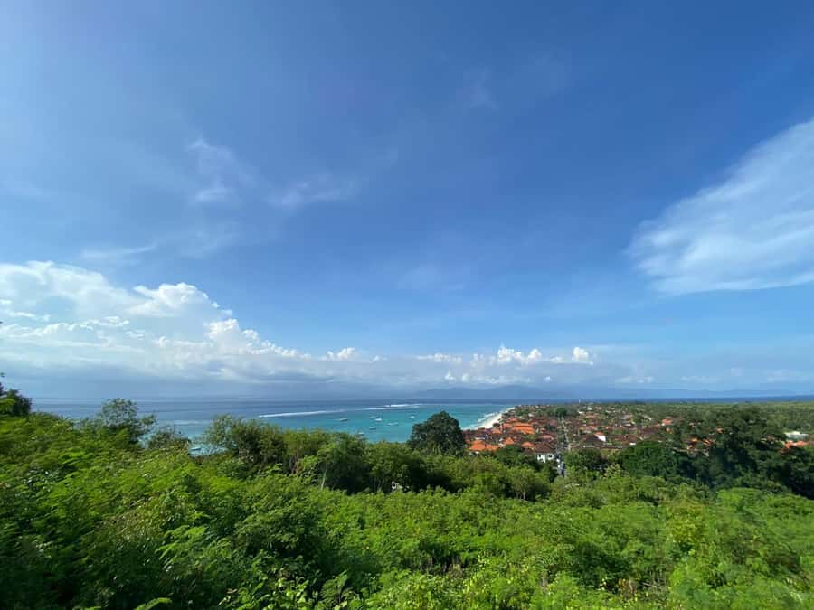 From Bali: Lembongan & Mangrove Buggy Tour with Buffet Lunch - Panorama Point and the first island views