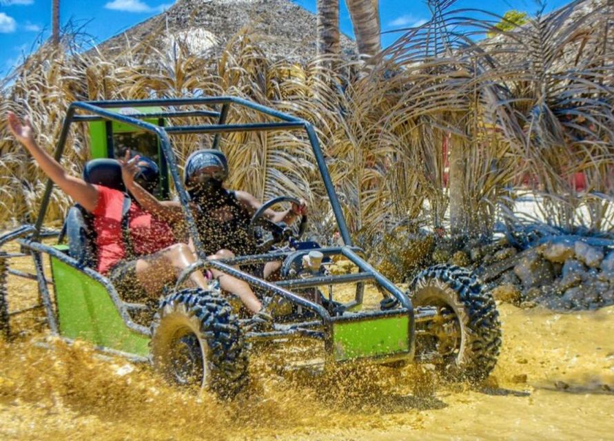 From Bávaro: Double Buggy Tour to Macao Beach and Cenote - Macao’s dirt tracks bring the action