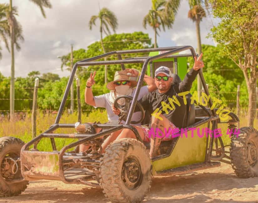 From Bávaro: Double Buggy Tour to Macao Beach and Cenote - Macao Beach is a short stop, not a beach day