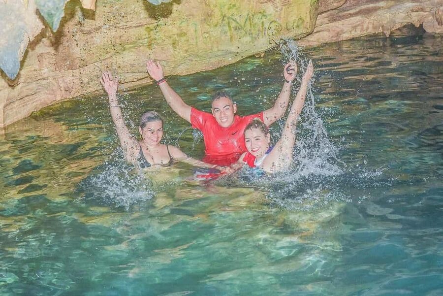 From Bávaro: Double Buggy Tour to Macao Beach and Cenote - The Taino cenote is the calm finish