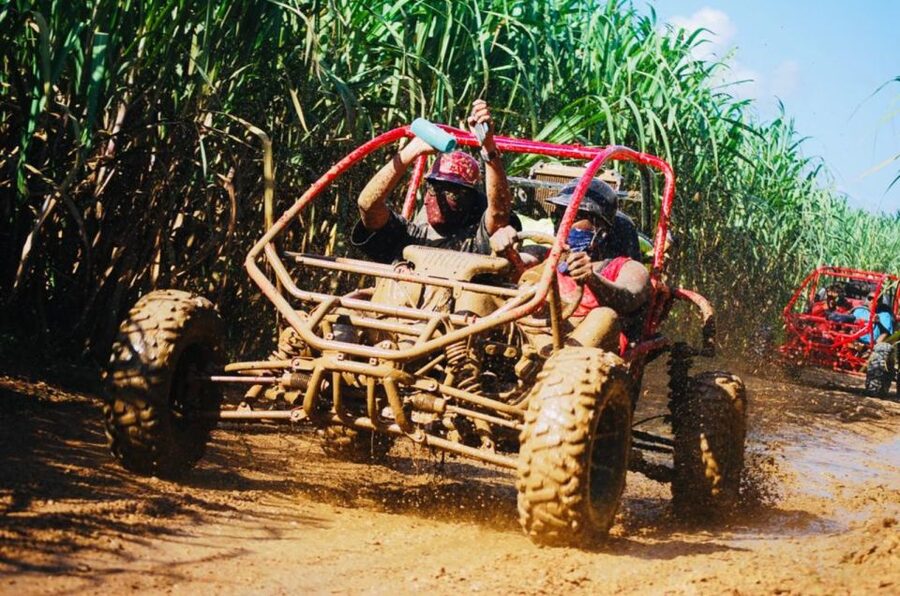 From Bayahibe: Half-day La Romana ATV or 4X4 Buggy Tour - A muddy morning outside Bayahibe